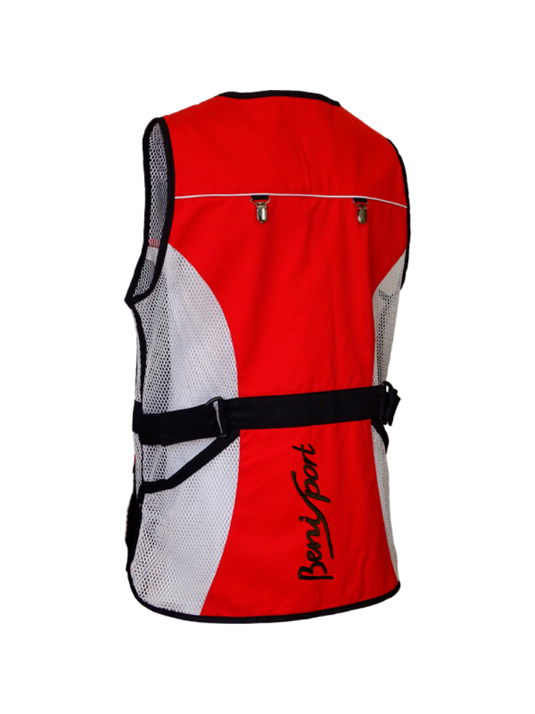 CHALECO DE TIRO "SPORT ROJO"