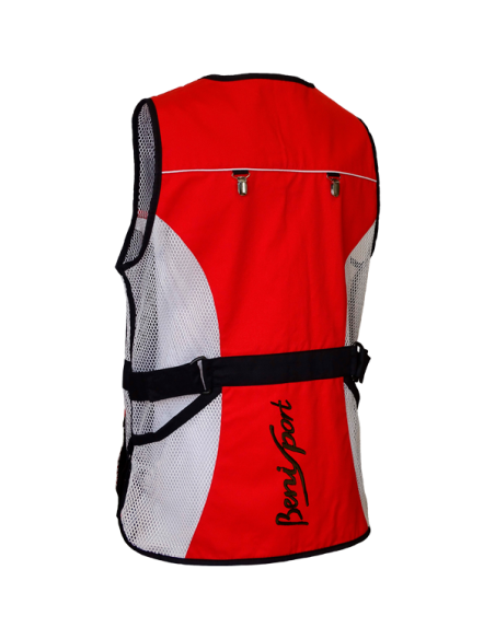 CHALECO DE TIRO "SPORT ROJO"